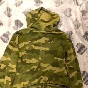 Green marbled hoodie!